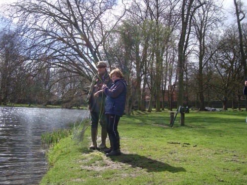 magic moment - I wish Oscar and his Dad  a lifetime of safe and exciting fly fishing adventures together
